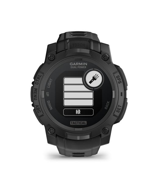 Instinct 3 Dual Power Tactical | スマートウォッチ | Garmin 日本 Instinct 3 Dual Power Tactical | スマートウォッチ | Garmin 日本
